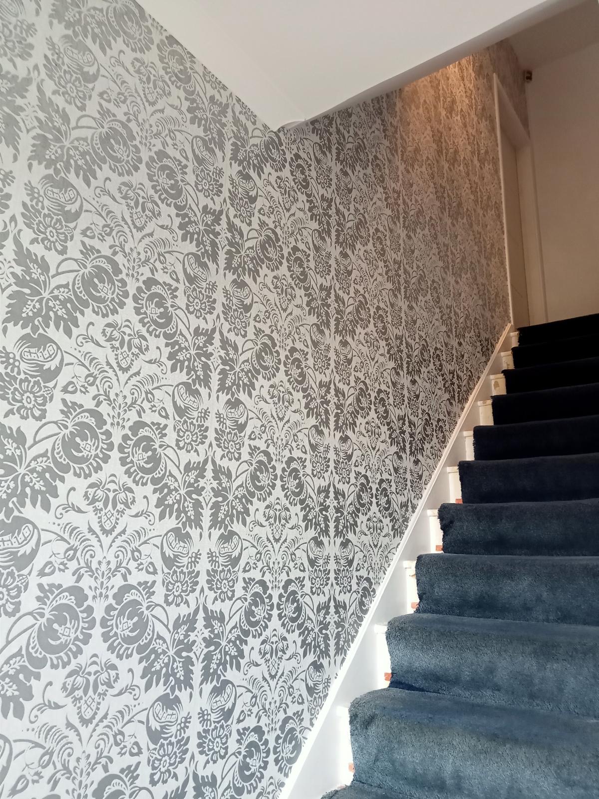 wallpaper hanging Greenwich, SE10